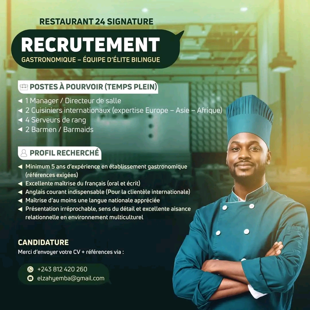 Offre d'emploi
